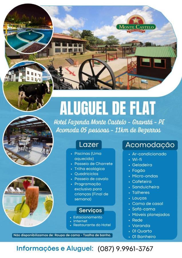Flat Studio 11 Hotel Fazenda Gravatá-PE Esterno foto